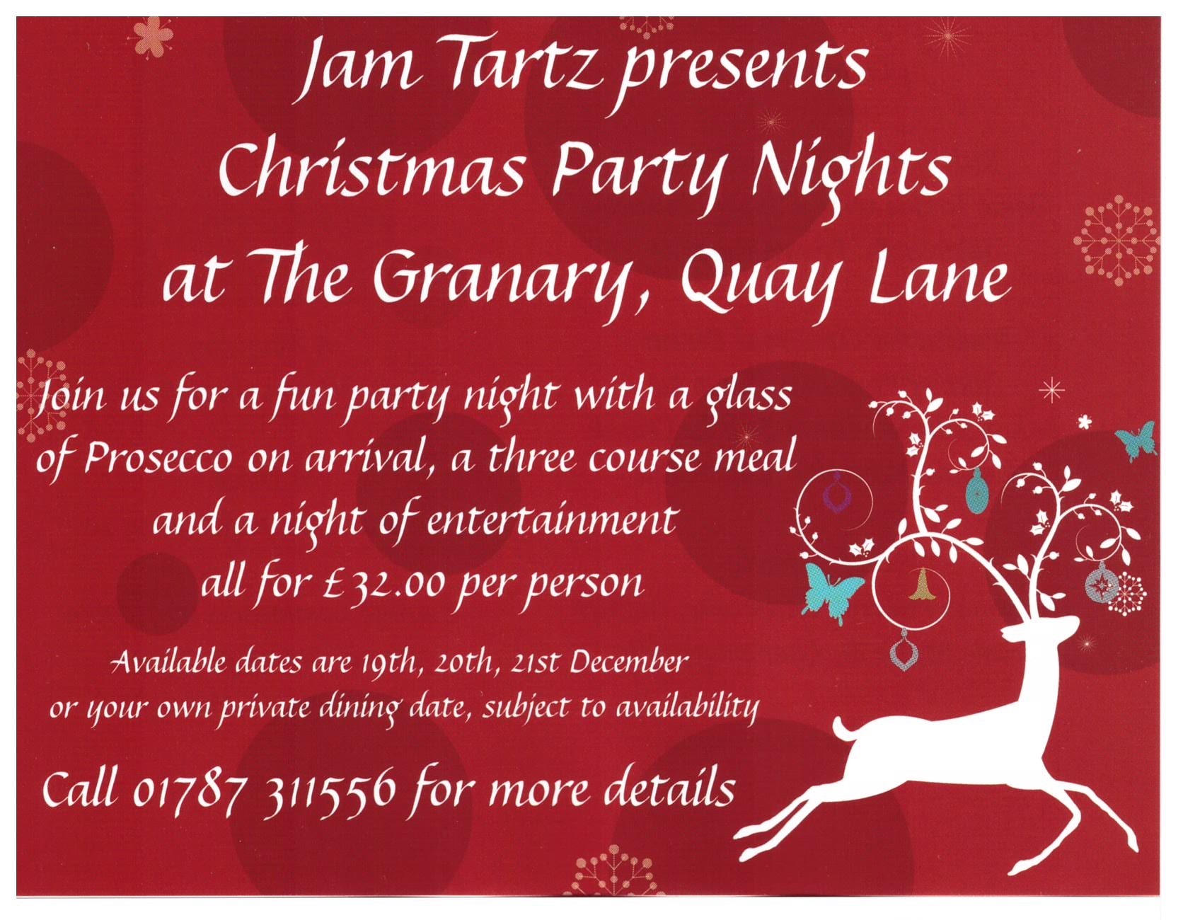 2013 Jam Tartz Xmas Party Nights 1