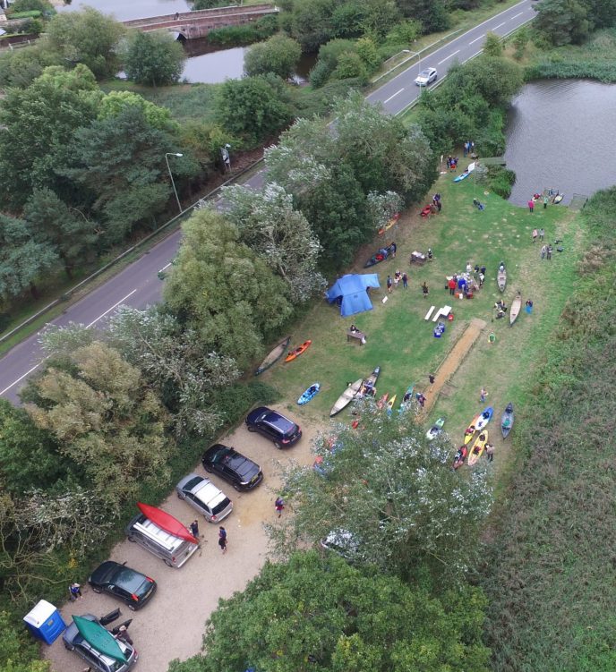 Cattawade Picnic Site - Aerial View